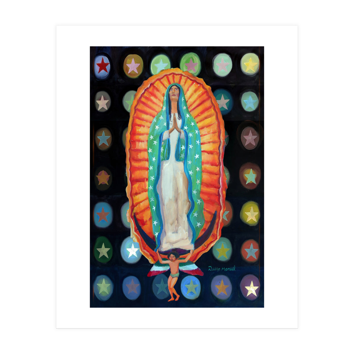 Virgen De Guadalupe 10 (Print Only)