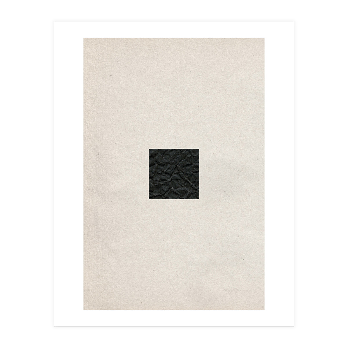 Minimal black square (Print Only)