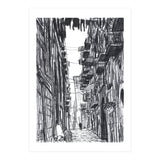 Napoli's Narrow Street (Print Only) thumbnail