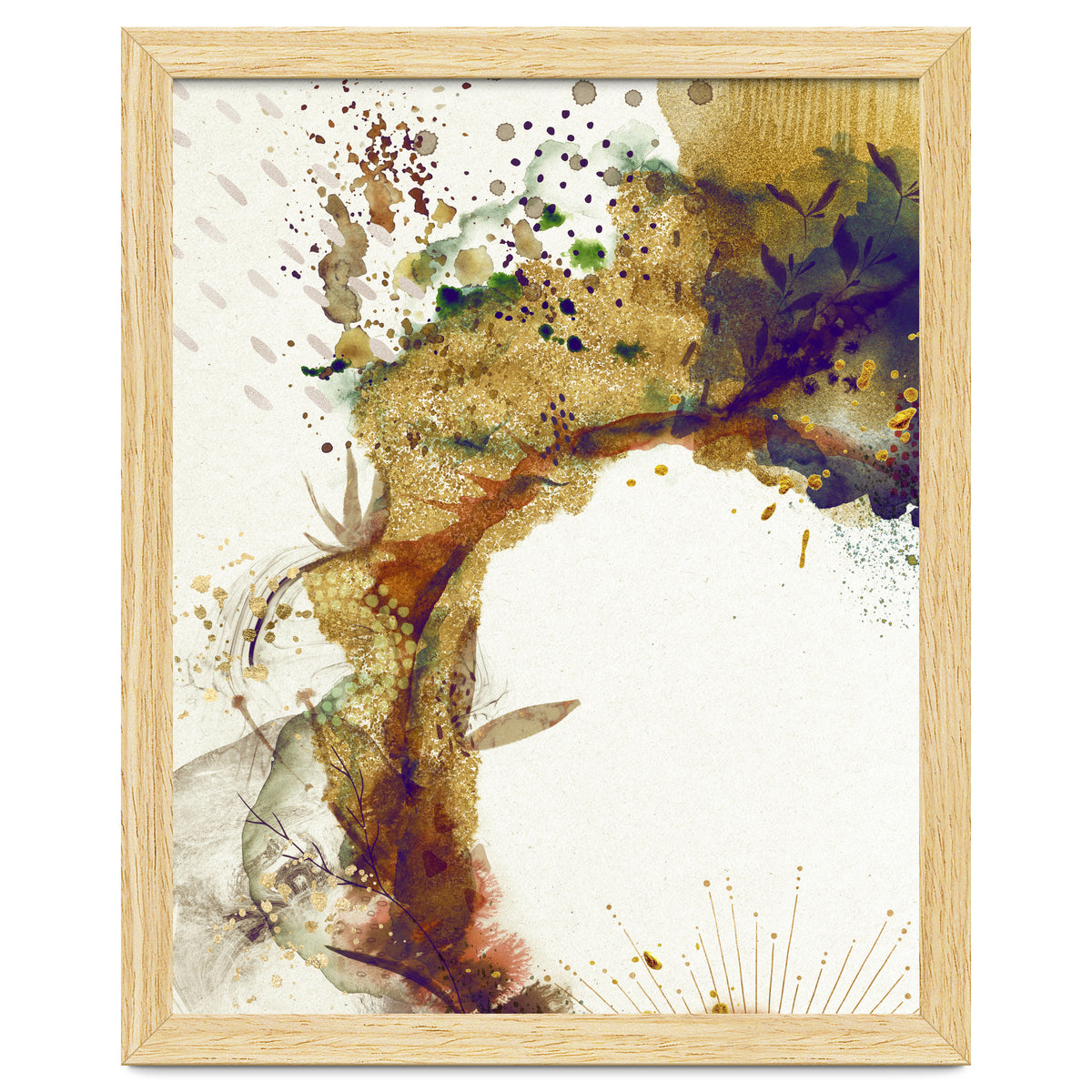 Abstract Floral - Autumn Winds