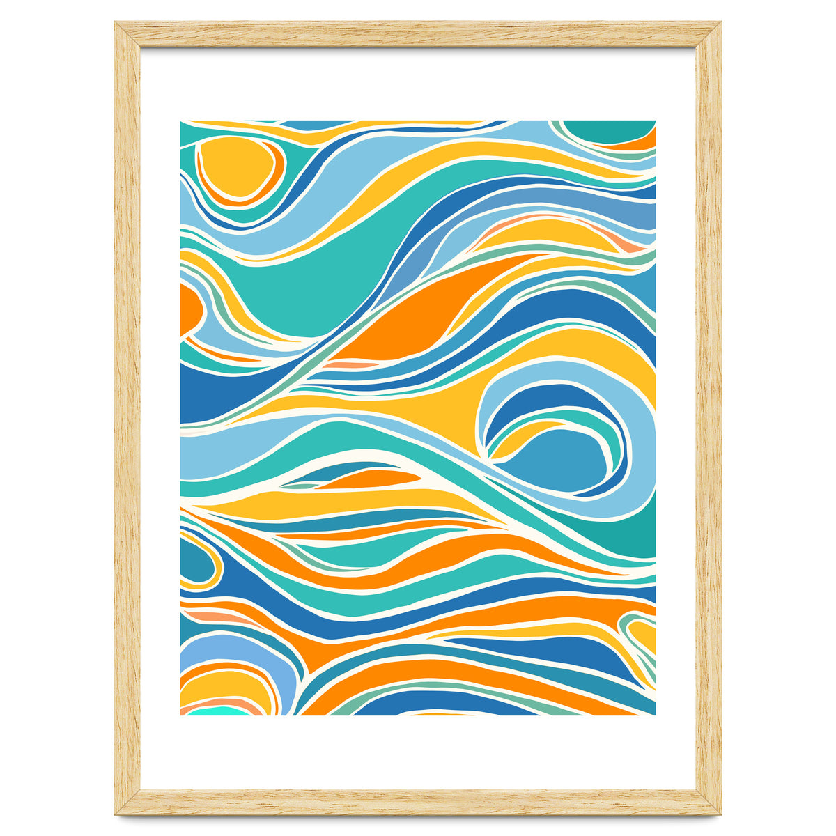 Summer Beach Abstract