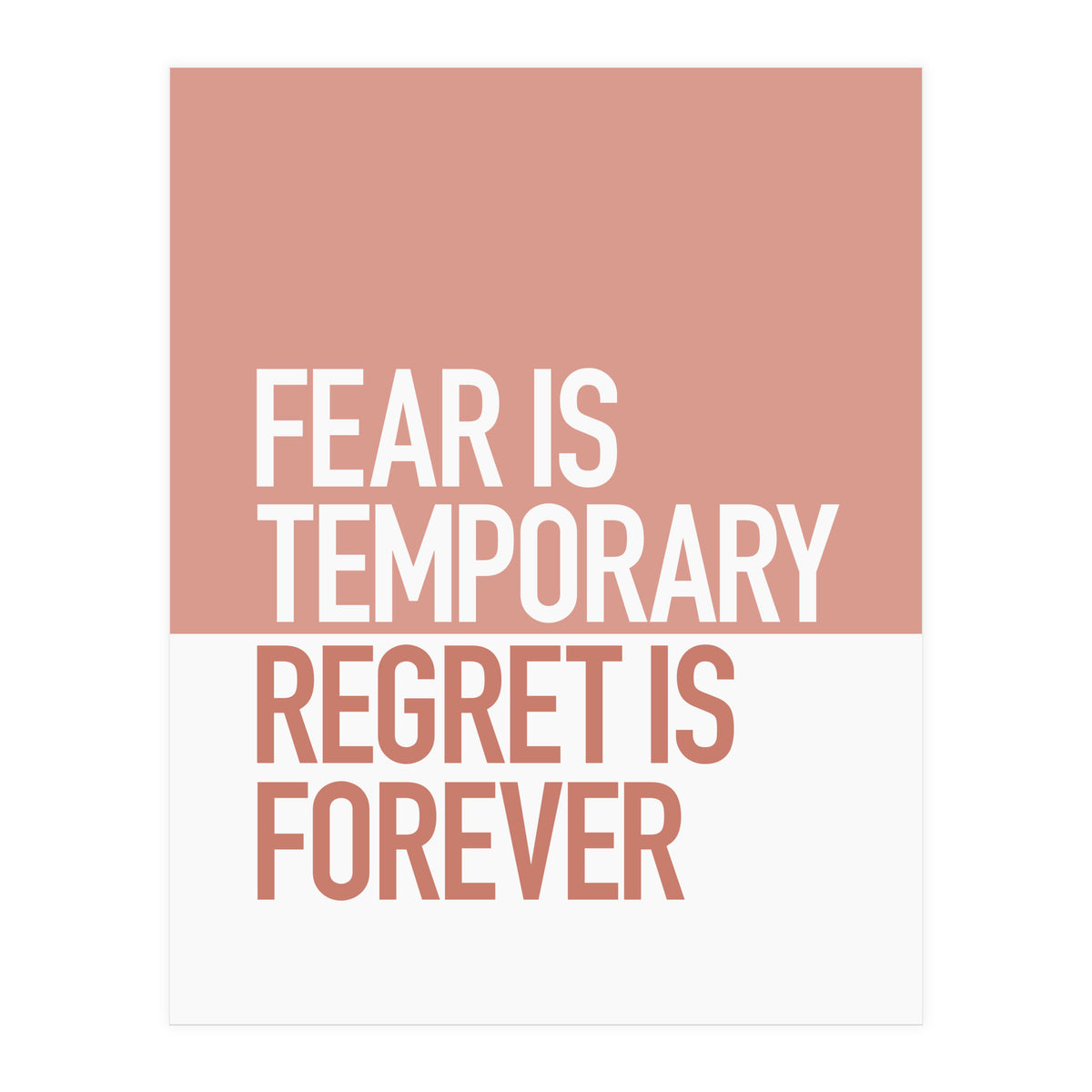 REGRET FOREVER (Print Only)