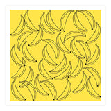 Bananas pattern on yellow background (Print Only) thumbnail