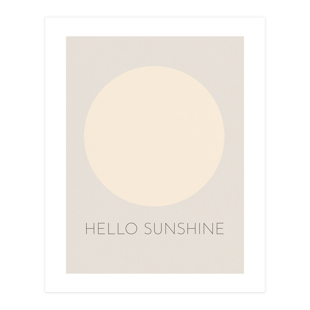 Hello Sunshine (Print Only)