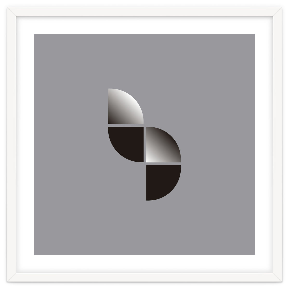 Abstract modern BW32