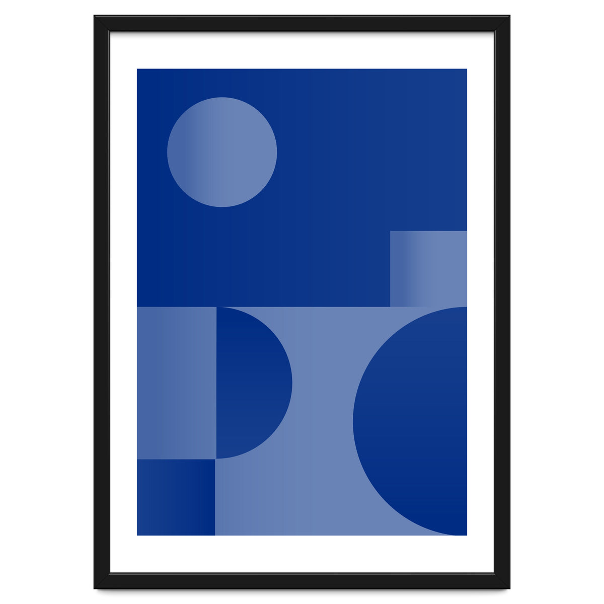 Midnight sea dreams | abstract modern