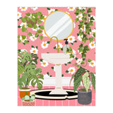 Sink in Boho Jungle Bathroom (Print Only) thumbnail