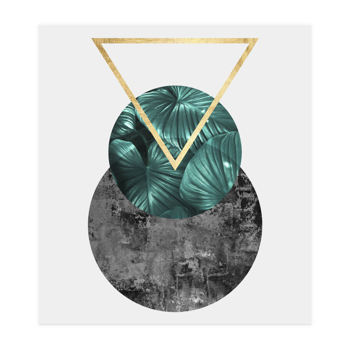 Botanical and geometric I (Print Only)