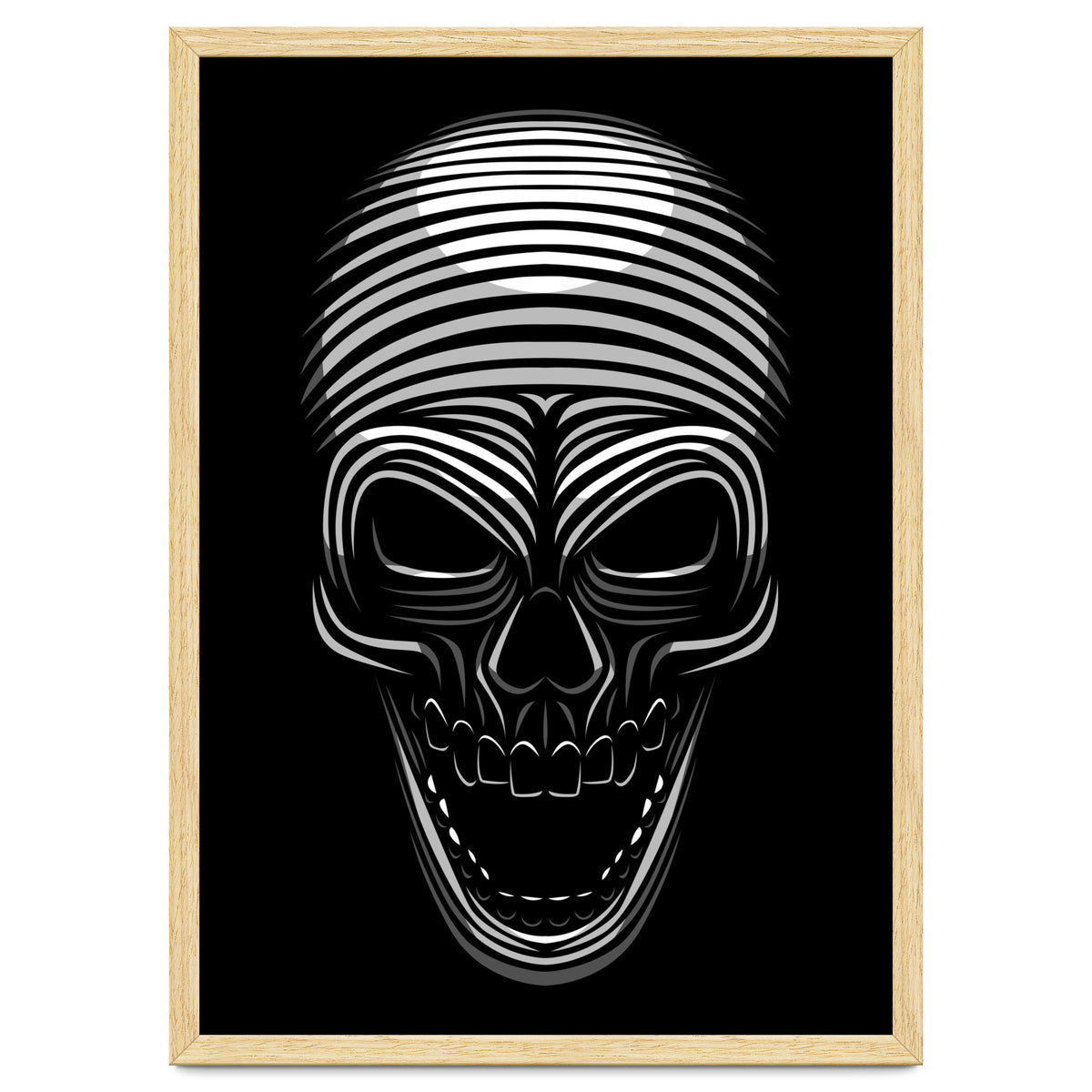 Lines Skull