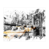 Modern Art NYC Collage  (Print Only) thumbnail
