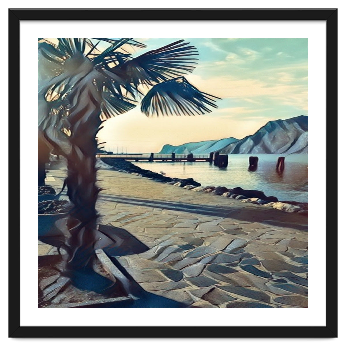 A walk on Lake Garda, Italy.