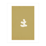 Olive green cut-out shapes (Print Only) thumbnail