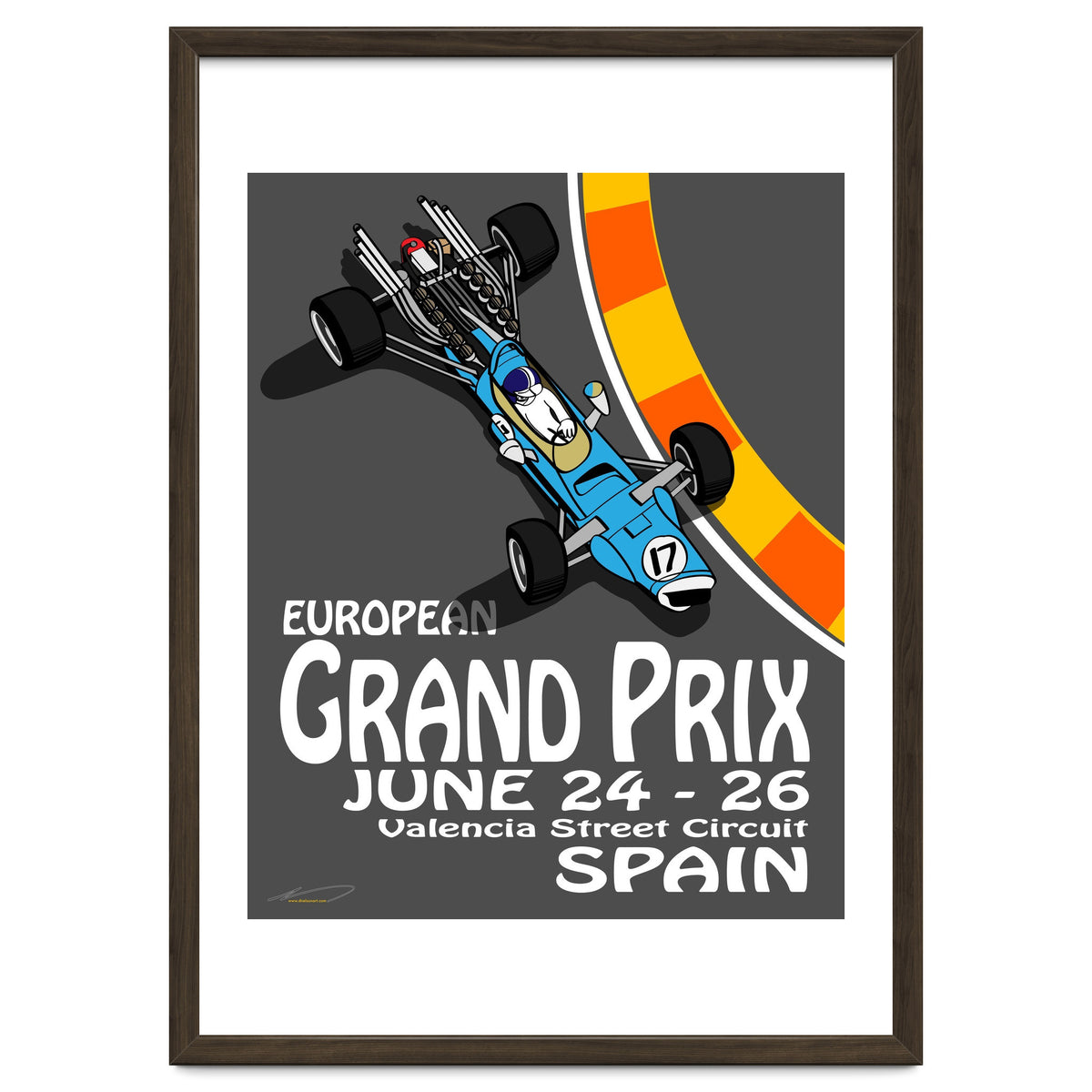 European Grand Prix poster