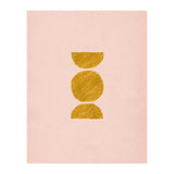 Pink and rust minimalist shapes (Print Only) thumbnail