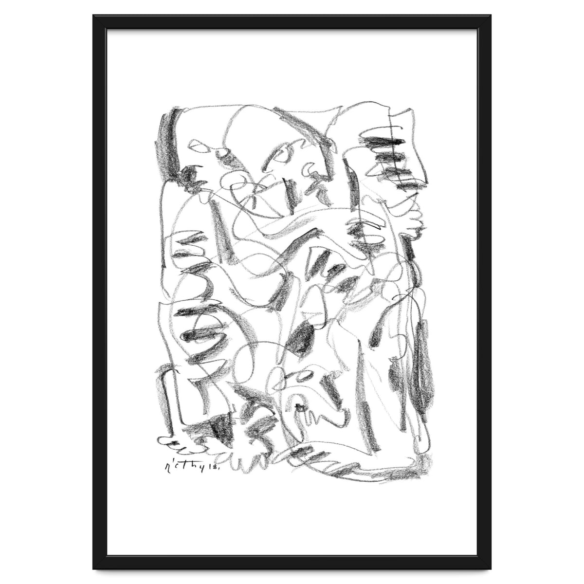 Out of the Shadows - b&w