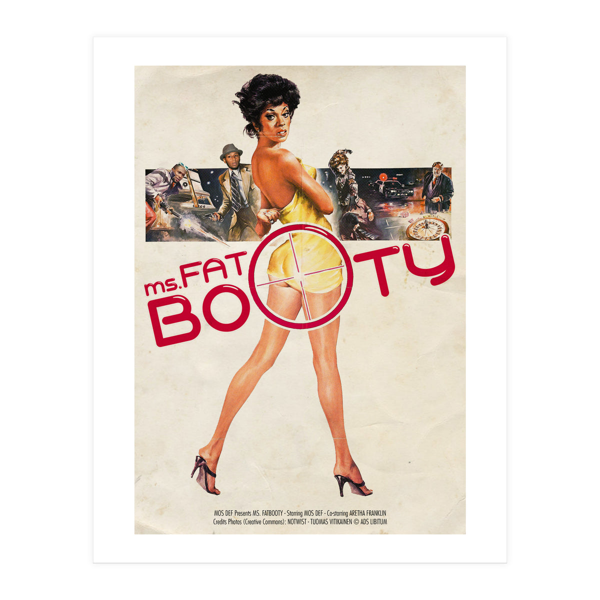 Ms Fatbooty (Print Only)