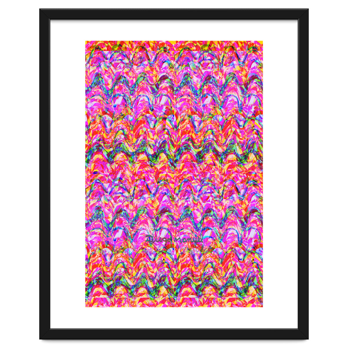 Pop abstract color full