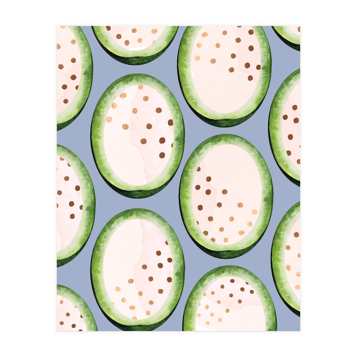 Rose Gold Melon Seeds (Print Only)