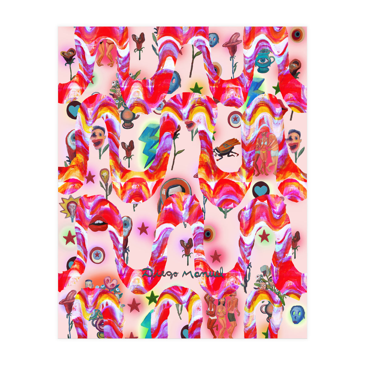 Pop Abstract 3 (Print Only)