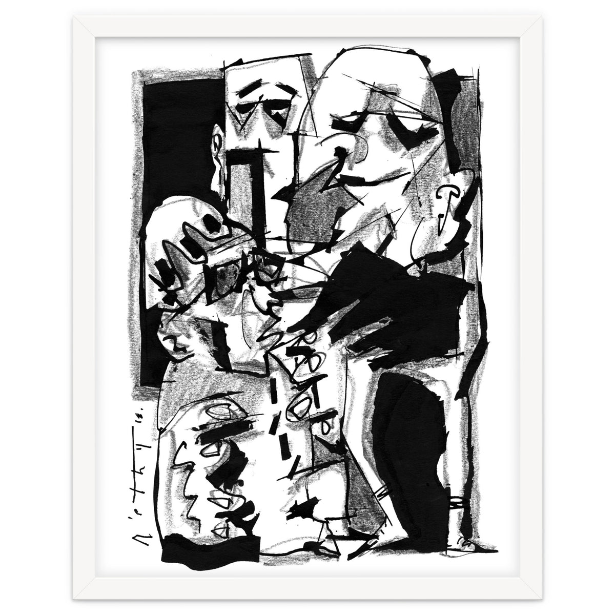 Chapter One: Never Talk With Strangers - b&w