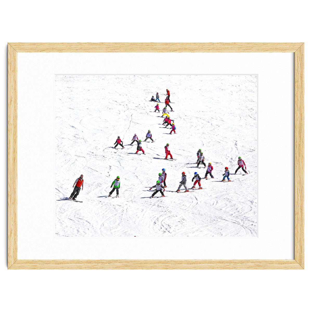 Ski school (Colour)