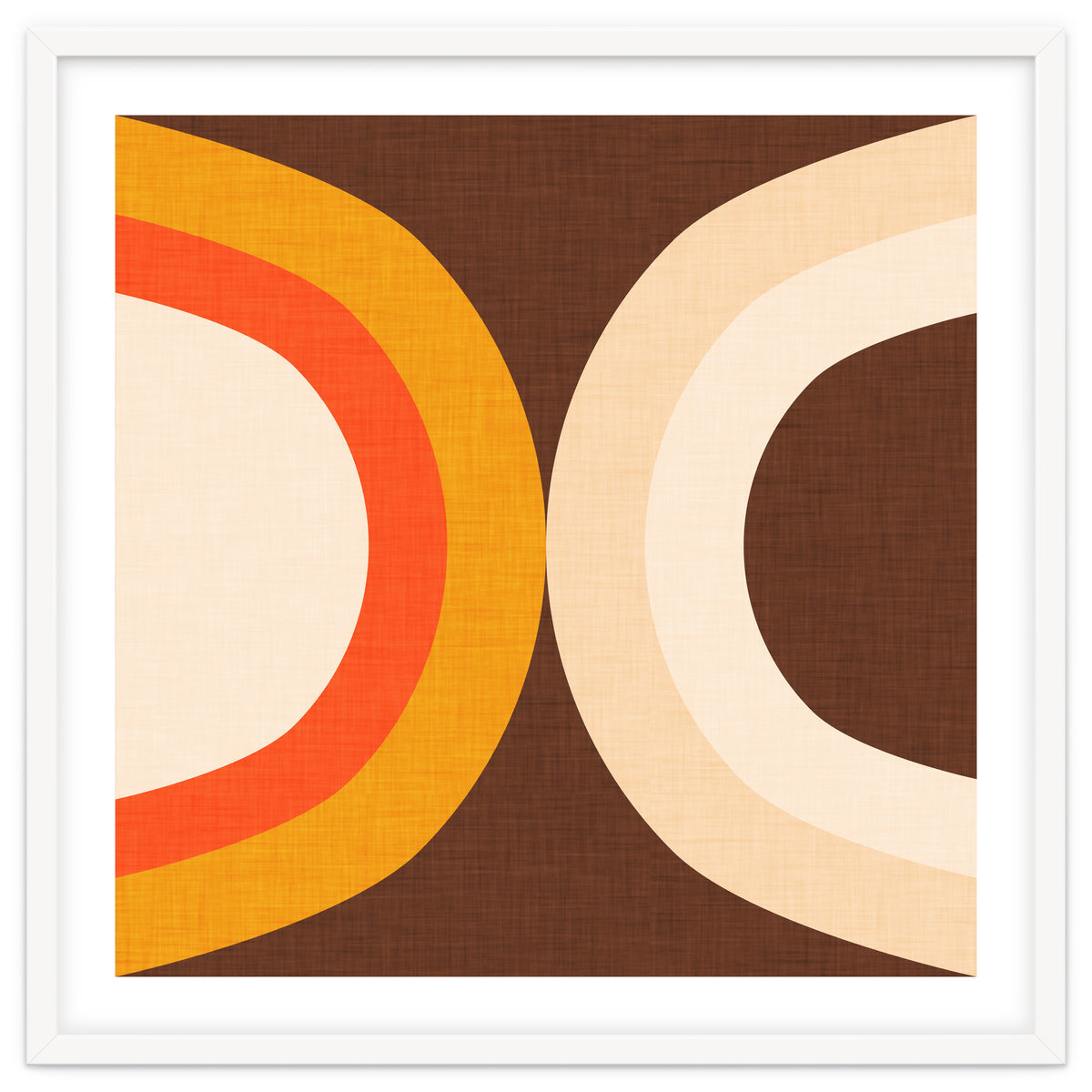 Classic Mid Mod Dot Brown