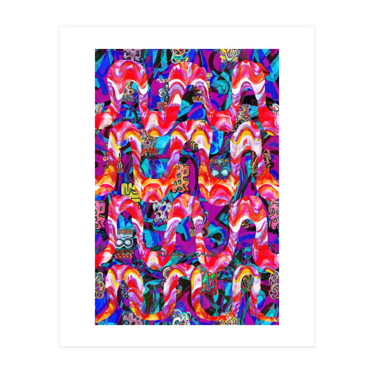 Pop Abstract 2 (Print Only)