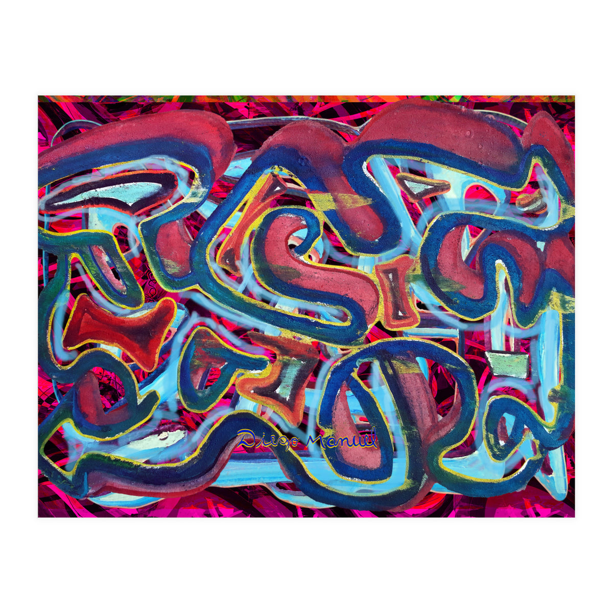 Graffiti Digital 2022 909 (Print Only)