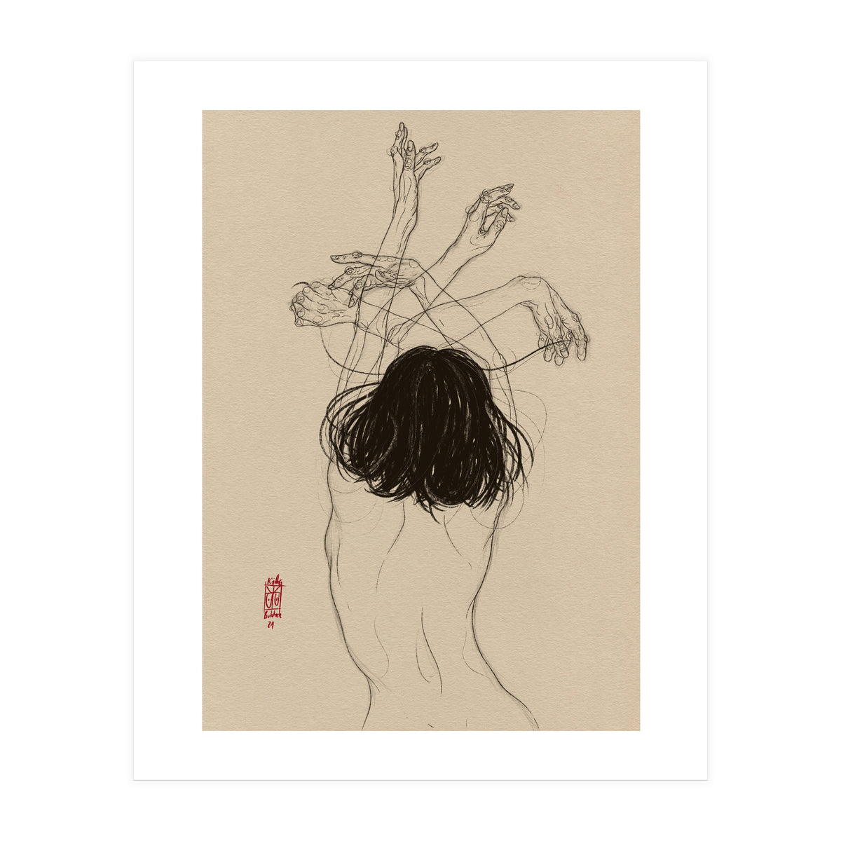 Dancing Alone, Together With You (Print Only)