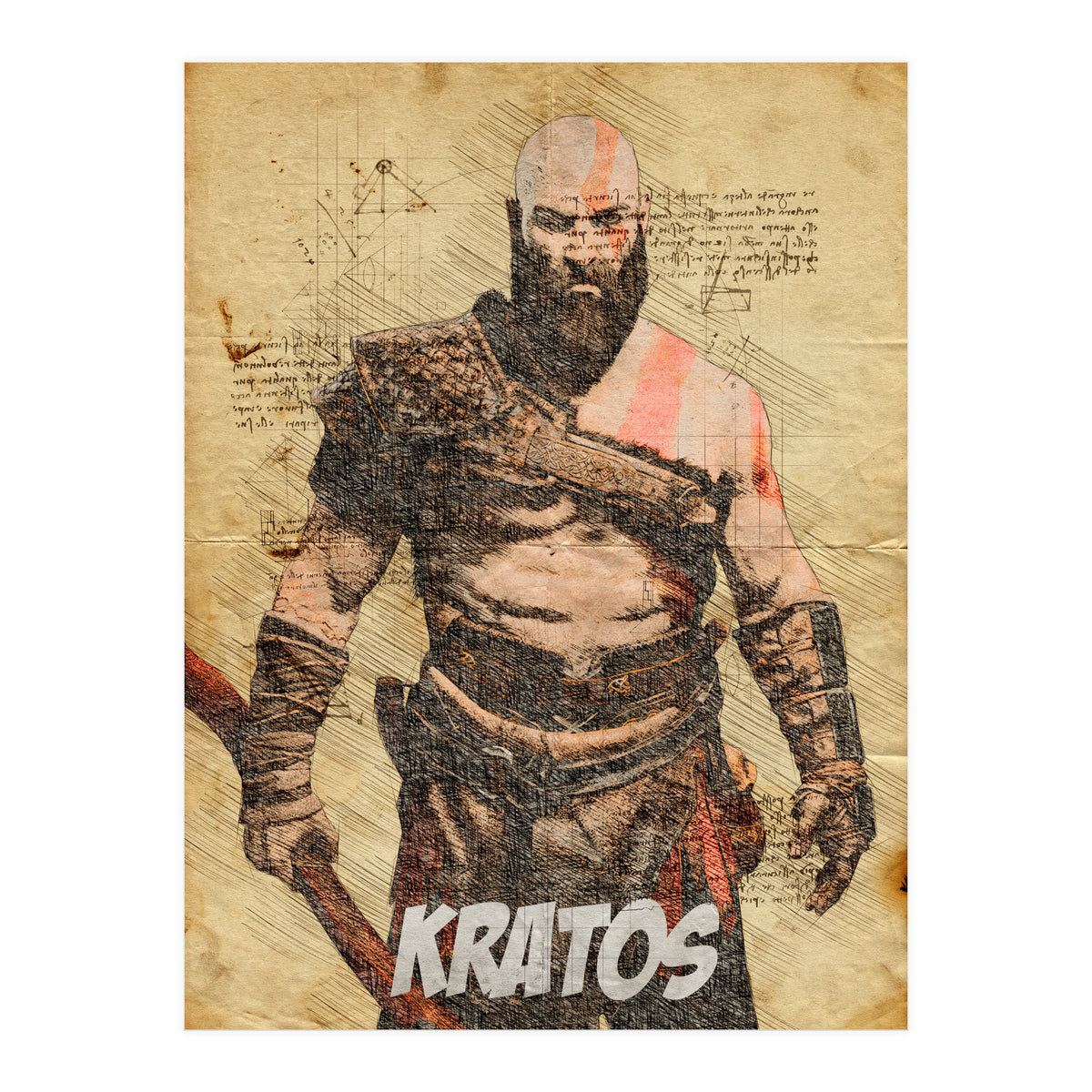 Kratos (Print Only)