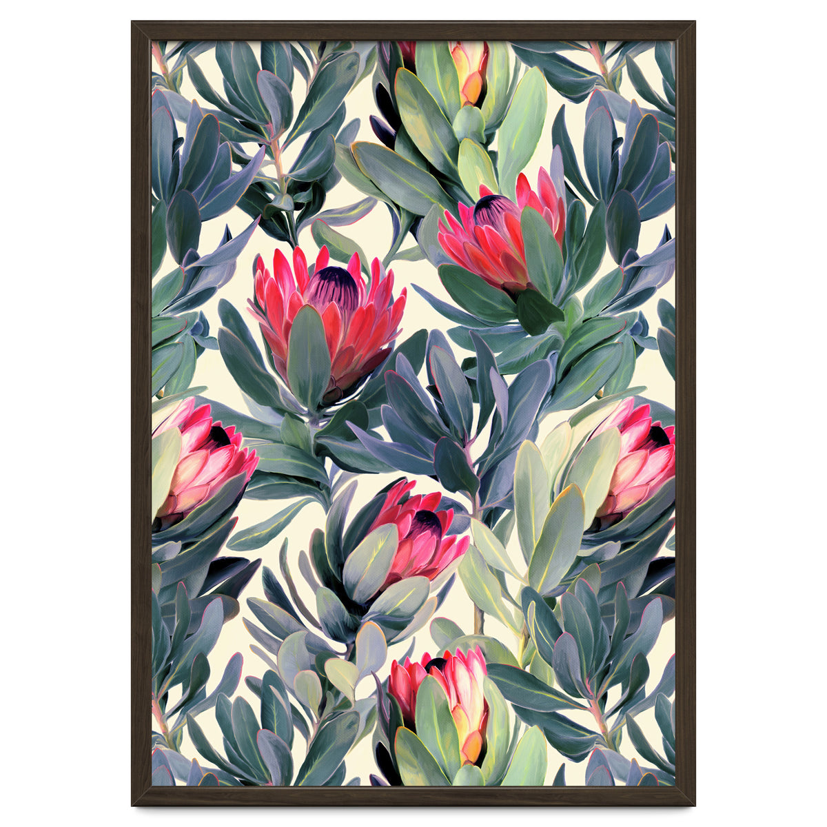 Painted Protea Pattern