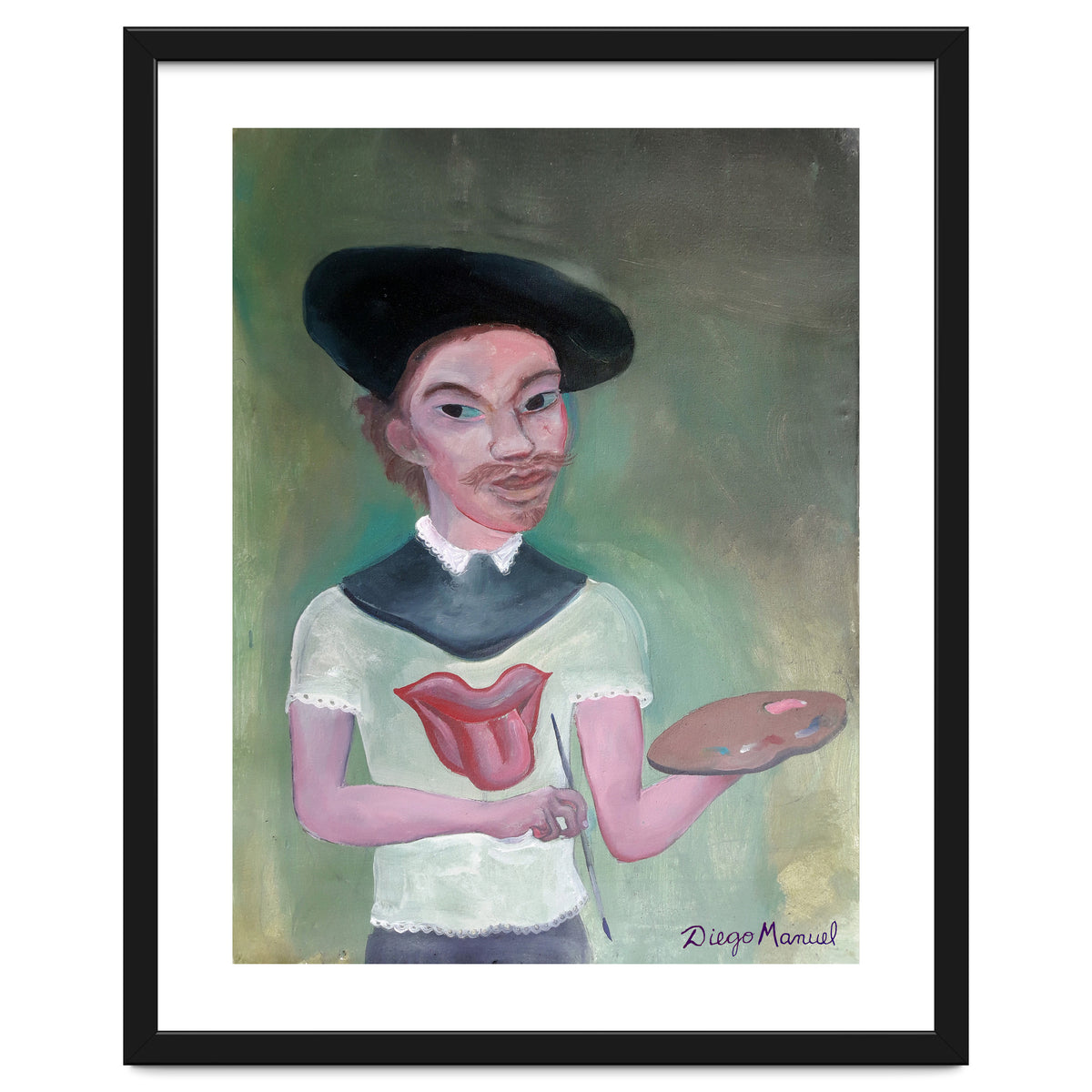 Rembrandt Rolling Fan