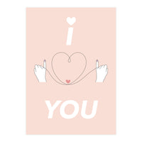 i ♡ you - I love you (Print Only)