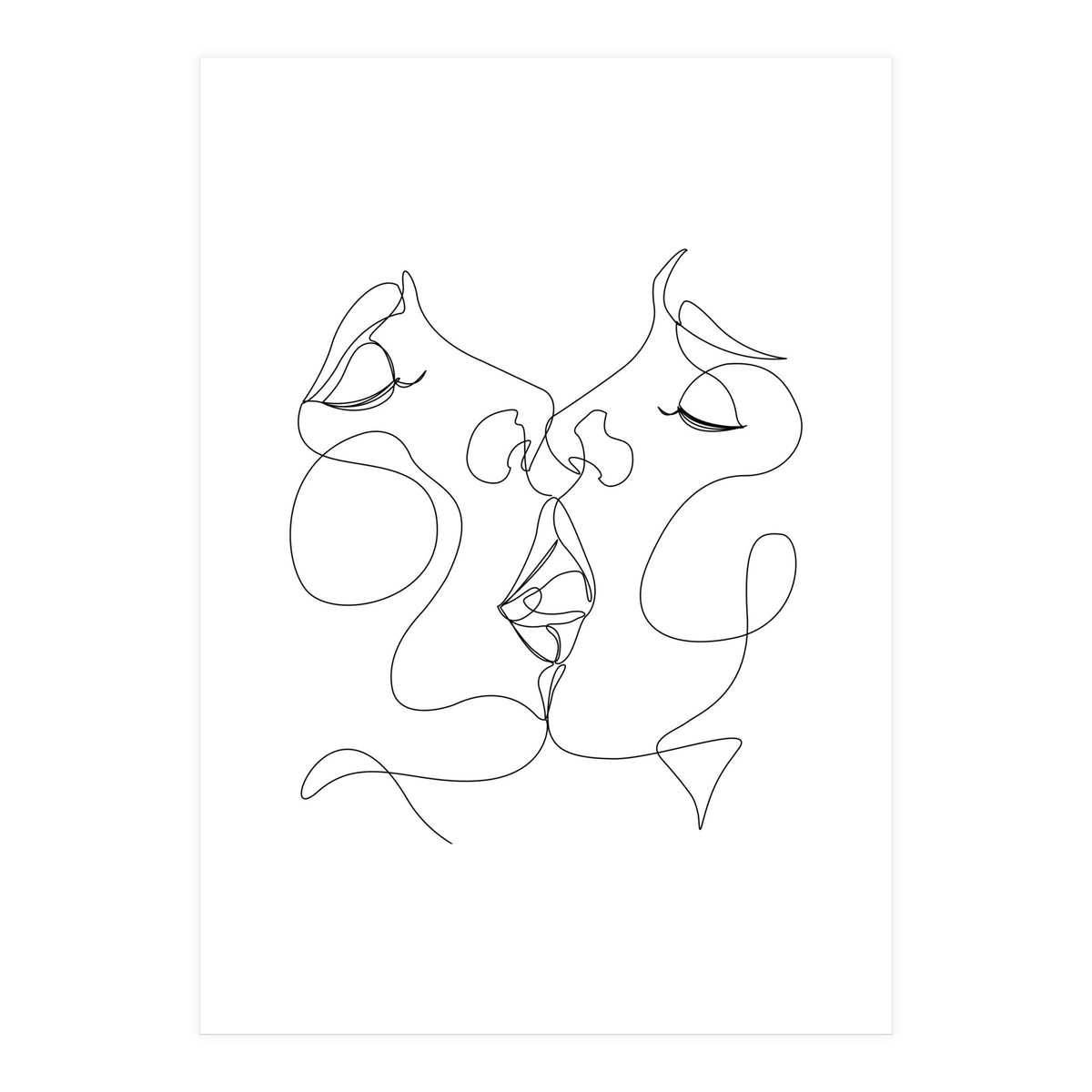 deeply kiss (Print Only)
