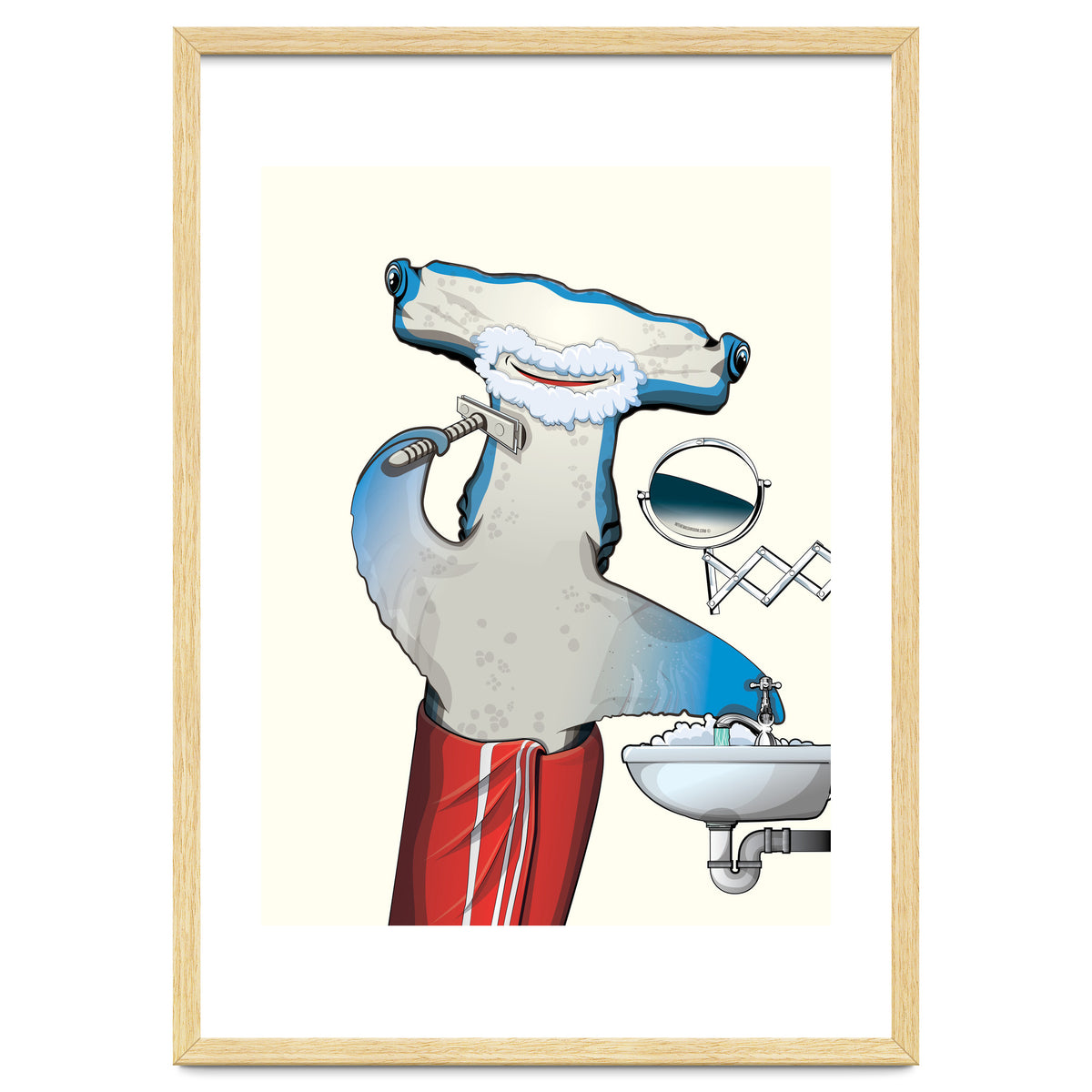 Hammerhead Shark Shaving