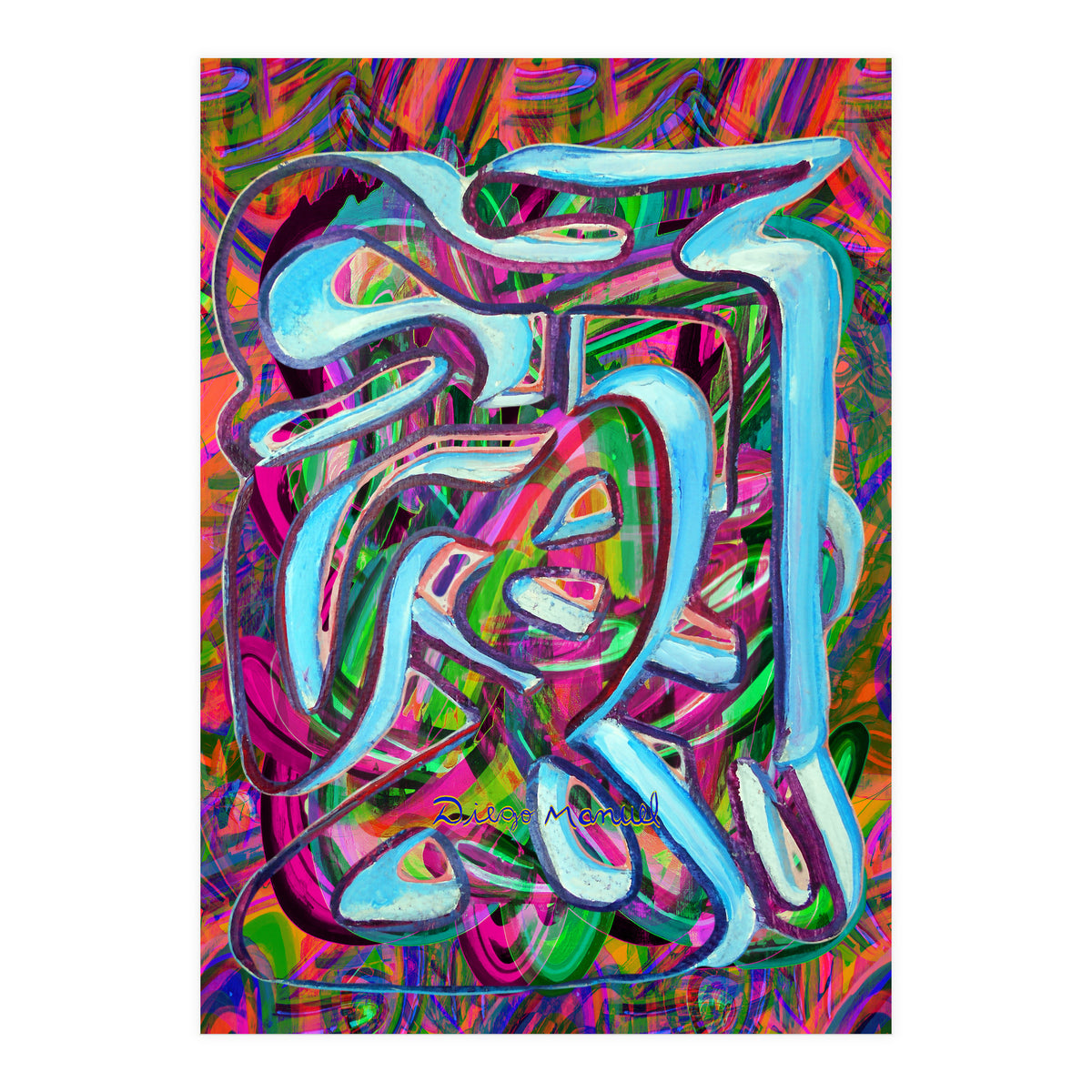 Graffiti Digital 2022 828 (Print Only)