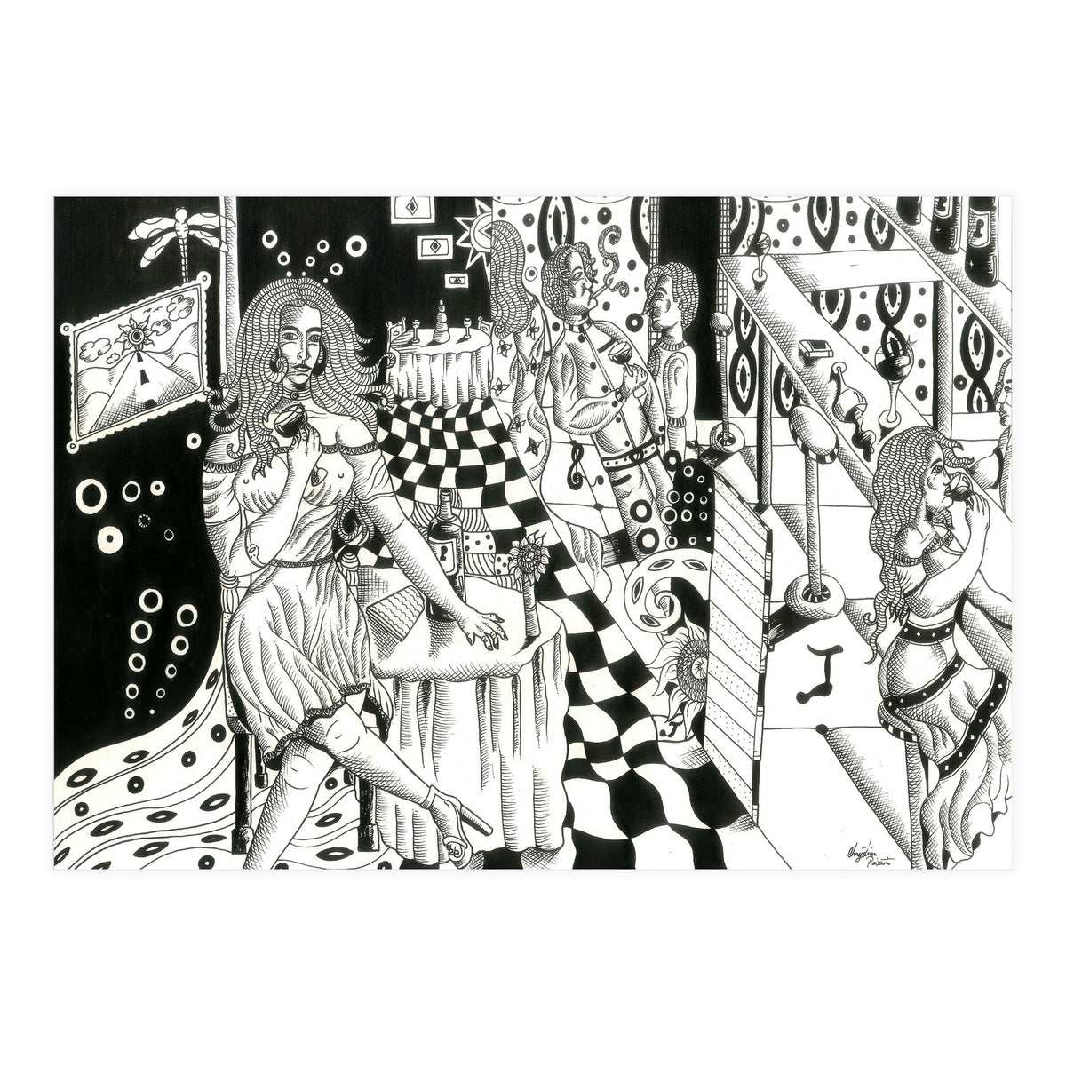 At The Bar (Print Only)