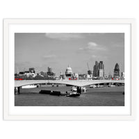 Red Buses London Thames