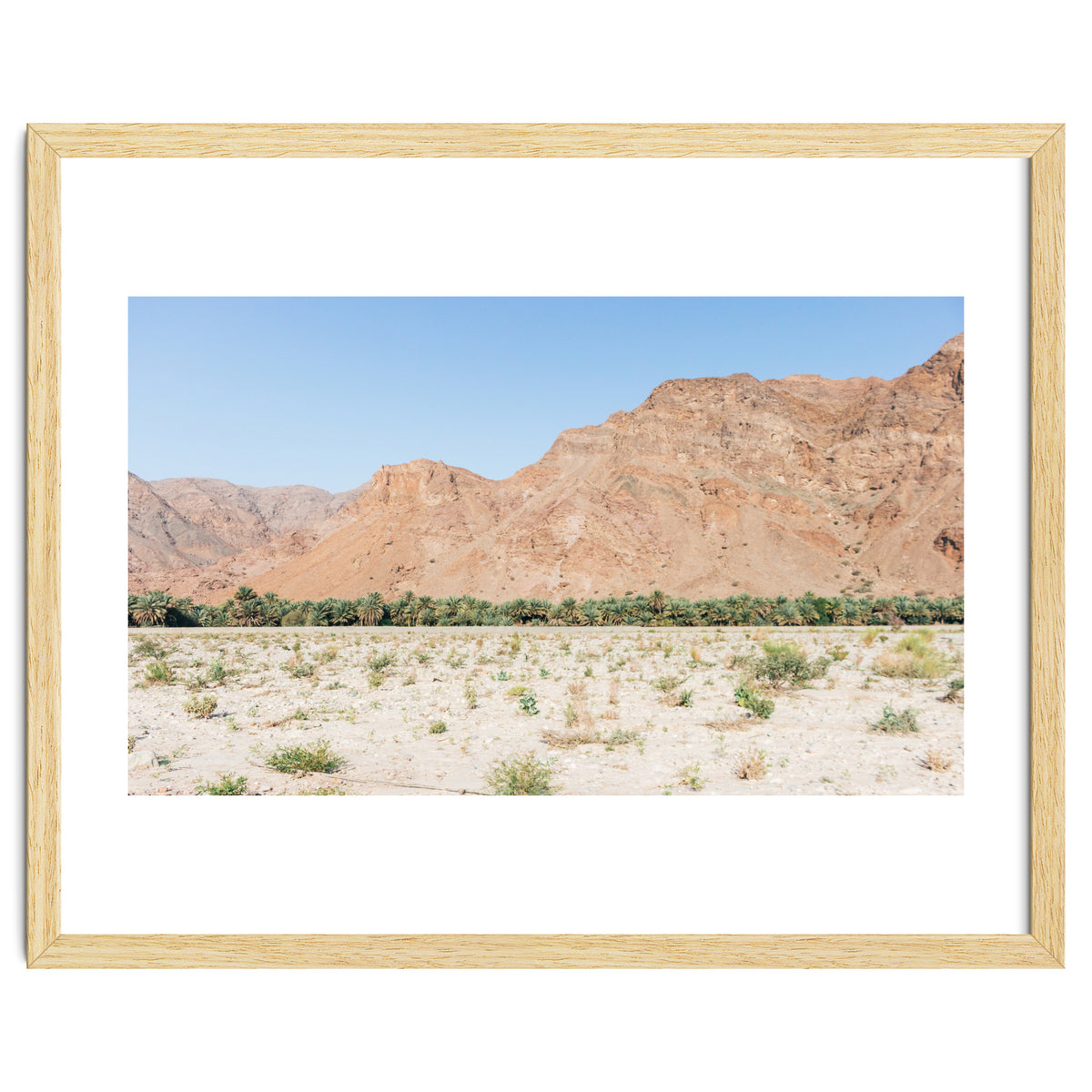 Middle East Desert Road