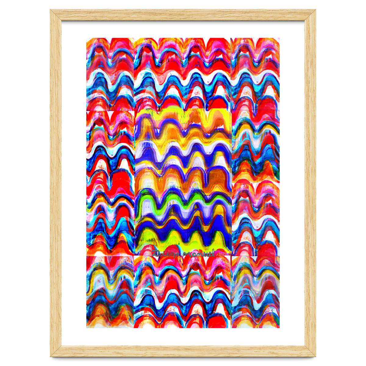 Pop abstract color full