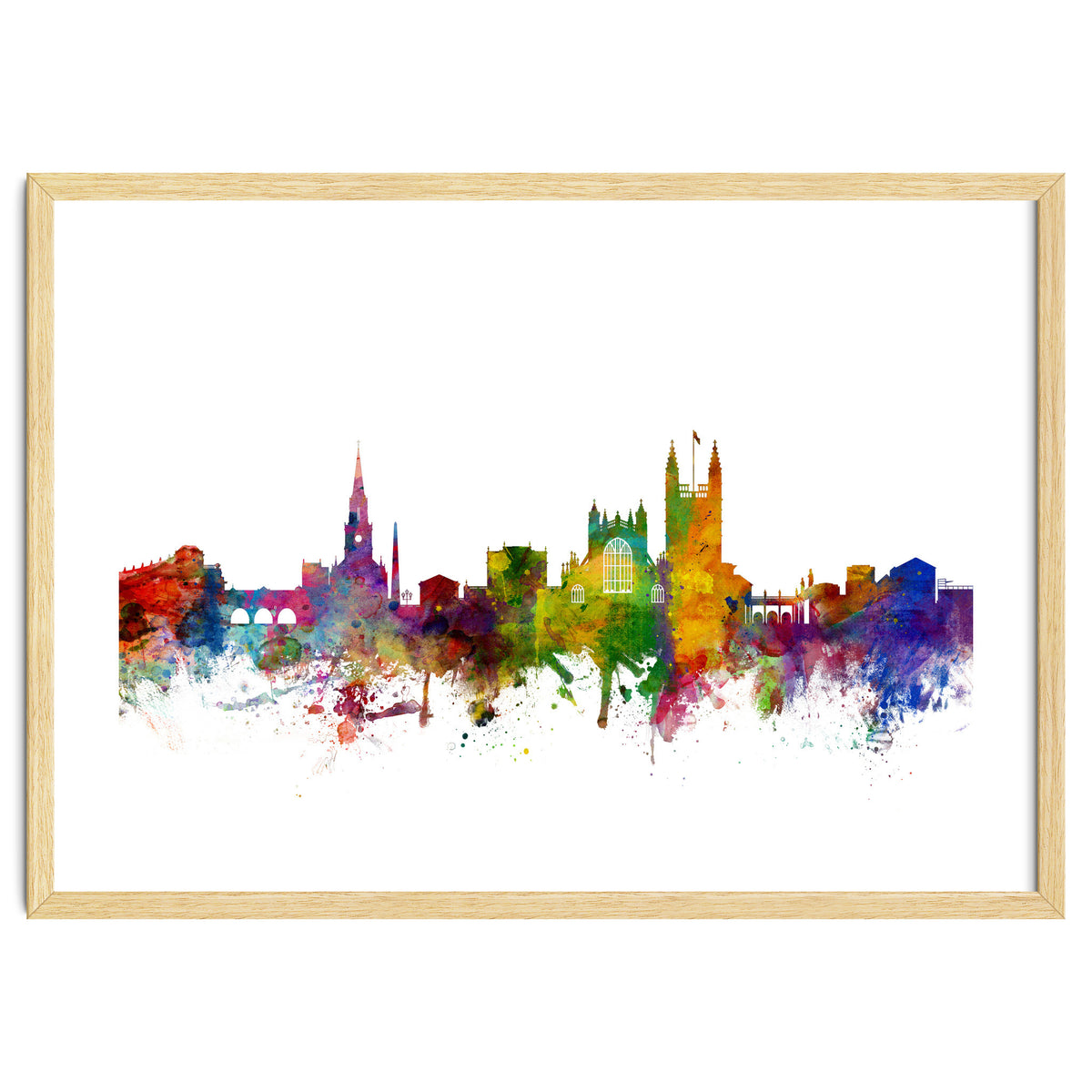 Bath England Skyline Cityscape