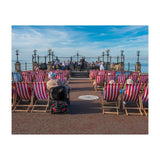 Llandudno Band Stand on a summers evening (Print Only) thumbnail