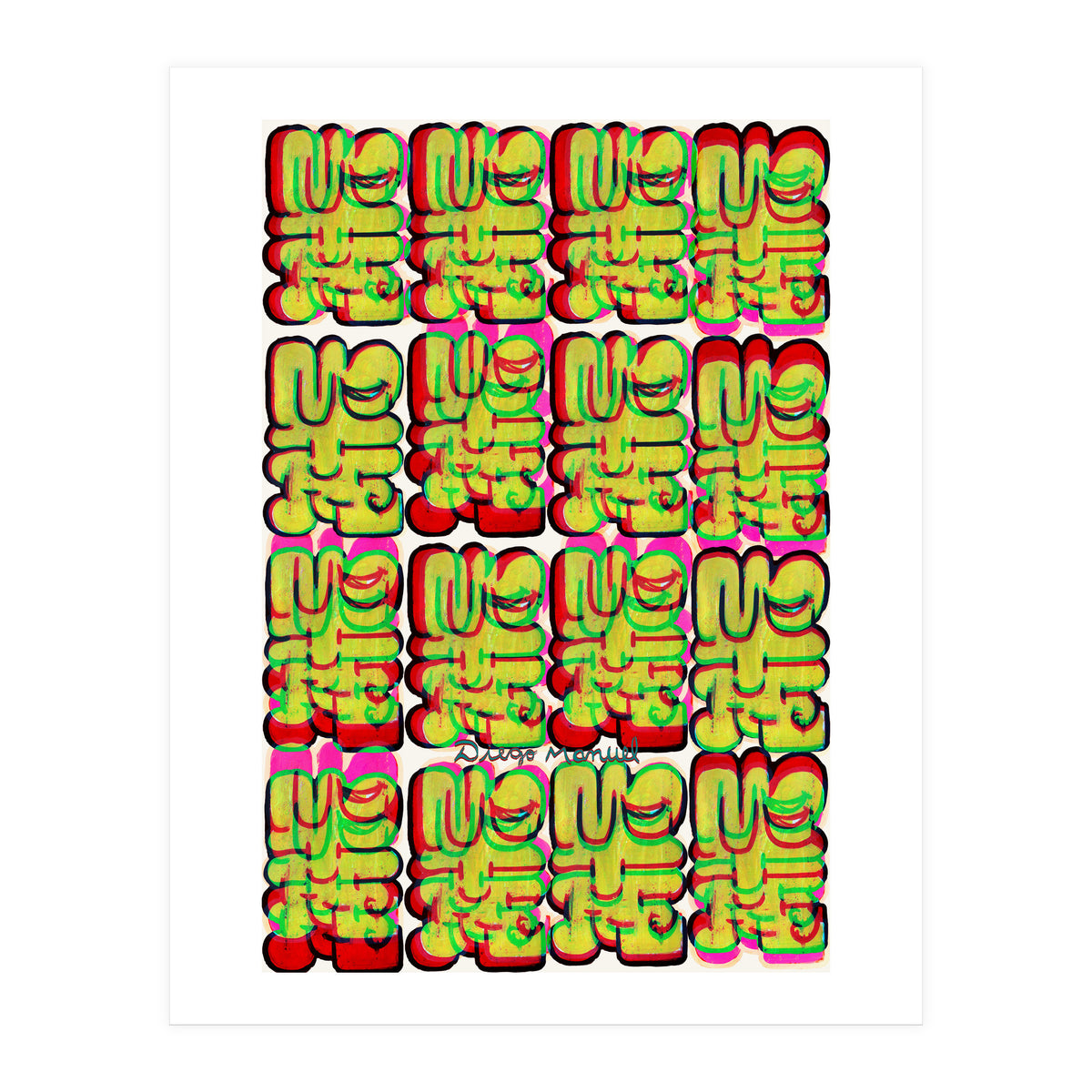 Graffitis 2021 Tapiz 111 (Print Only)