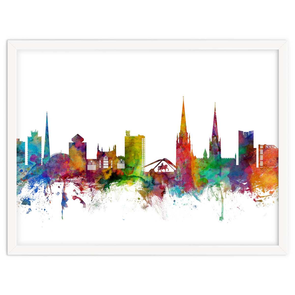 Coventry England Skyline