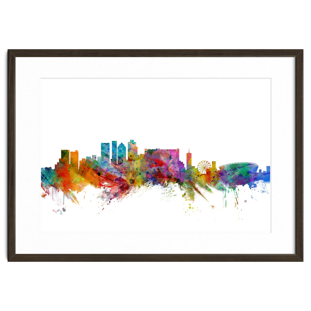 Cape Town South Africa Skyline