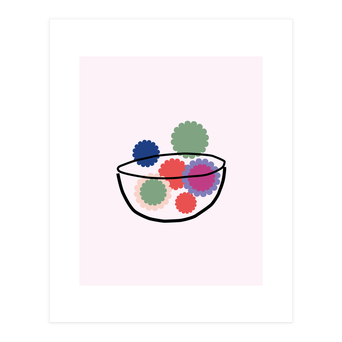 Fruits Or Flowers Rgb (Print Only)