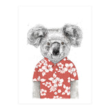 Summer Koala  (Print Only) thumbnail