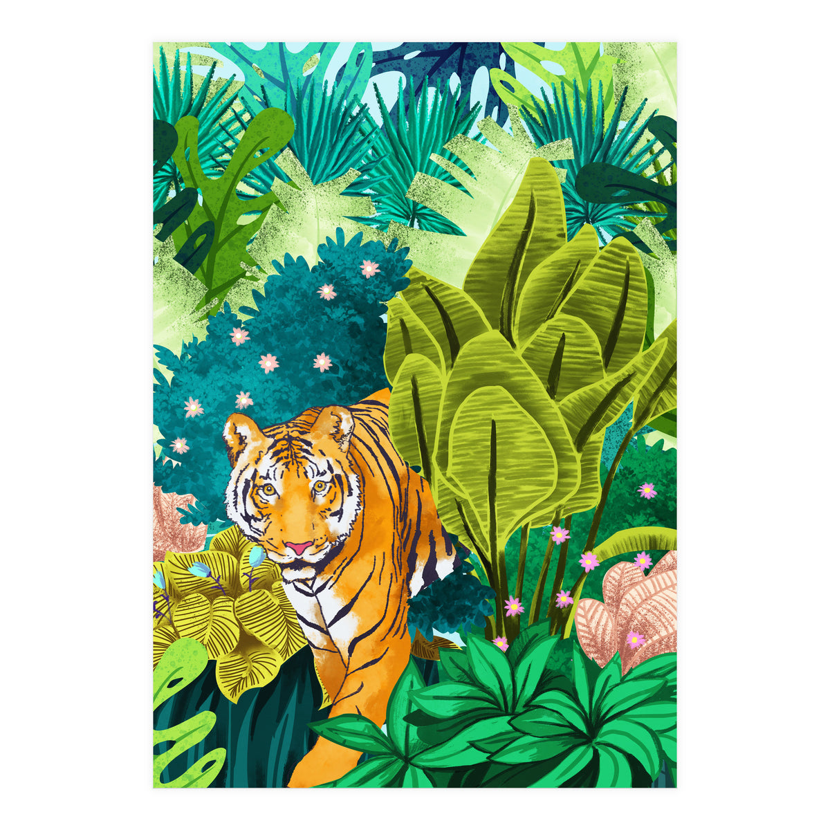 Jungle Tiger (Print Only)