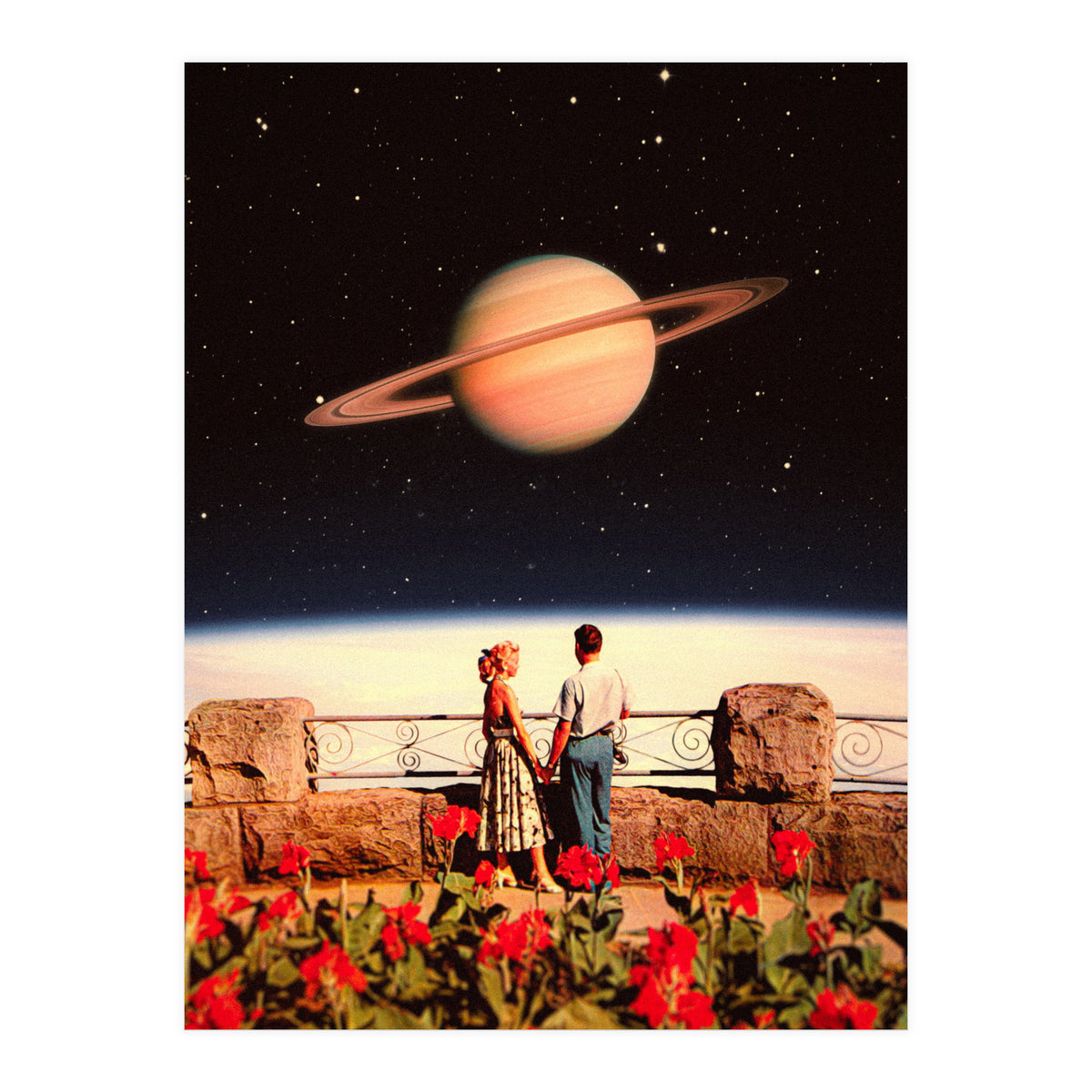 Lovers In Space (Print Only)