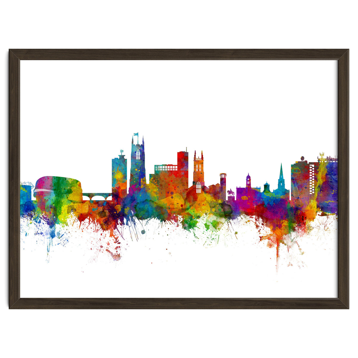 Derby England Skyline